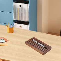 Porte-stylo rectangulaire en bois&nbsp;AJEW-WH0561-008A