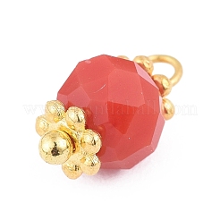 Facettierte Jadeglasimitationen&nbsp;PALLOY-JF00455-M