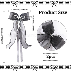 Broches de encaje con lazo para la ropa&nbsp;JEWB-WH20014-06D