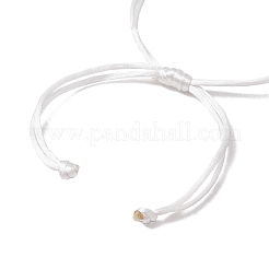 Bracciali a maglie incrociate in lega&nbsp;BJEW-JB11527-02