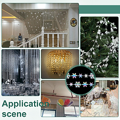Perles en cordon acrylique pour décoration de fête&nbsp;FIND-WH0816-062A
