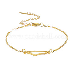 Gliederarmbänder aus 304 Edelstahl&nbsp;FS-WG1ED05-02
