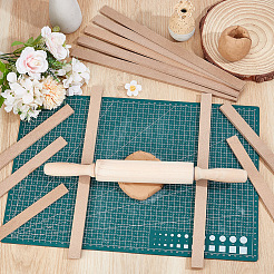 12 Stück MDF-Ton-Rollwerkzeug.&nbsp;DIY-UN0007-45