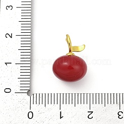 Emaille-Kunststoff-Anhänger&nbsp;KK-G526-21G-03