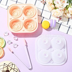 1 moule en silicone rose pour hockey sur glace avec 1 clips&nbsp;ST-CJ0043-088