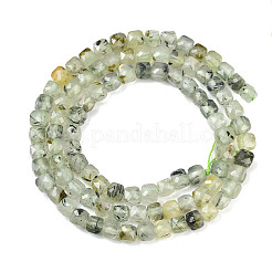 Natur Prehnit Perlen Stränge&nbsp;G-B171-A01-4x4mm