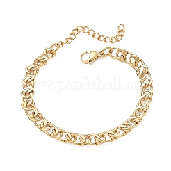 7 mm gedrehte Kettenarmbänder aus Edelstahl 304&nbsp;SA-CBA2696-06G
