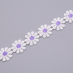 Bordure en dentelle de polyester&nbsp;OCOR-WH0033-55E