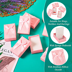 Confezione regalo con set di gioielli in carta rettangolare&nbsp;CON-TAC0013-01B