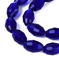 Chapelets de perles en verre transparente  &nbsp;GLAA-N071-01A-A15