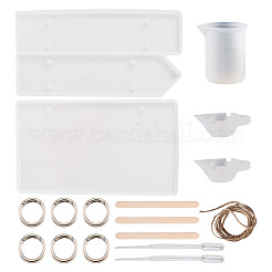 DIY Türplatte Silikonform-Kits&nbsp;DIY-TA0008-32