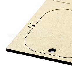 Cadre photo en bois fait main bricolage&nbsp;DIY-A014-06