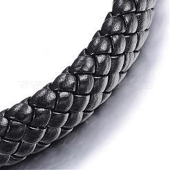 Verstellbare geflochtene pu Lederband Armbänder&nbsp;BJEW-P099-11A