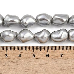 Perles de perles de coquille galvanoplastie&nbsp;BSHE-H113-05B
