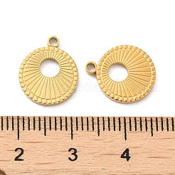 Placcatura ionica (ip) ciondoli in acciaio inossidabile chirurgico 316l&nbsp;STAS-F302-04G