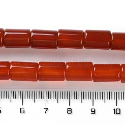 Natürliche Achatperlenstränge (gefärbt und erhitzt)&nbsp;G-M446-C01-01