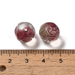 Perle di vetro trasparente&nbsp;GLAA-D025-03F