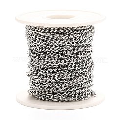 Catene a maglie cubane in acciaio inossidabile 304 anti-ossidazione&nbsp;CHS-K016-03A-P