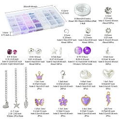 DIY-Kits zum Herstellen von Armbändern aus Glas&nbsp;DIY-FS0007-17