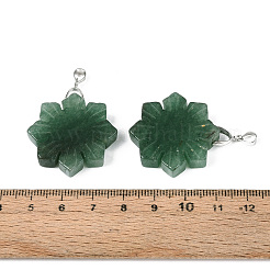Colgantes naturales aventurina verde&nbsp;G-T144-12H