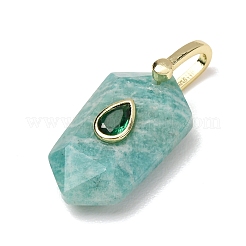 Ciondoli Amazonite naturale&nbsp;GG-CBA5FCC-01G-01