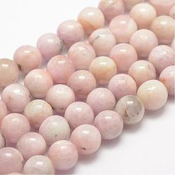 Kunzite naturale perline fili, perle di spodumene, tondo, 6mm, Foro: 1 mm, circa 60pcs/filo, 15.3 pollice (39 cm)
