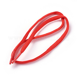 Шнурок из полиэстера, красные, 52~54 см, 6 мм