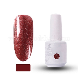 15ml de gel especial para uñas, para estampado de uñas estampado, kit de inicio de manicura barniz, de color rojo oscuro, botella: 34x80 mm