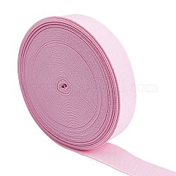 Ultra breites dickes flaches Gummiband, Gurtzeug Nähzubehör, Perle rosa, 30 mm