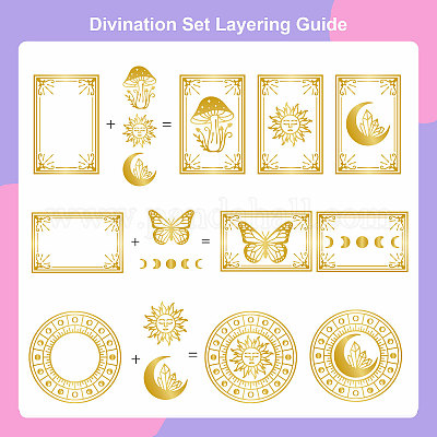 300 Fermagli In Ottone Per Scrapbooking - Mini Brads Dorati 0.3x0.47 Pollici Per Fai Da Te - Foto 9