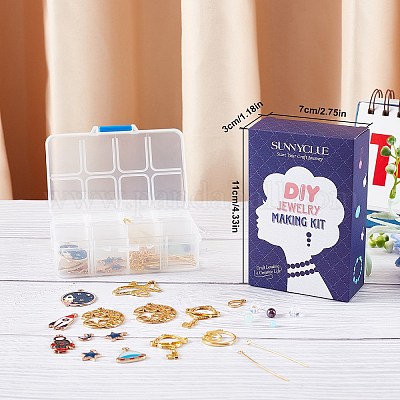 Shop PandaHall 222pcs DIY Earring Making Kit for Jewelry Making - PandaHall  Selected