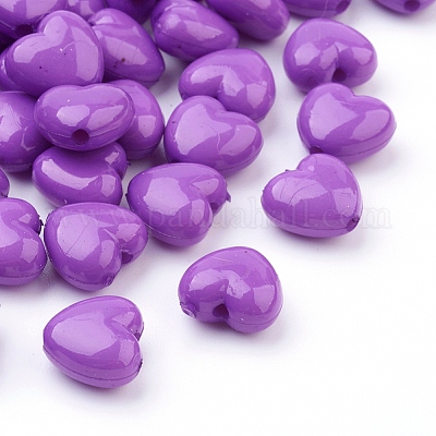 Perles acryliques opaques&nbsp;SACR-10X11-13-1