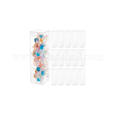 Rechteckige PVC-Verpackungsboxen&nbsp;CON-WH0099-30B-1
