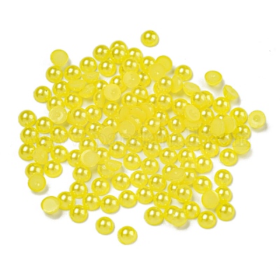 Abs Kunststoff Cabochons&nbsp;OACR-S012-3mm-Z3-1
