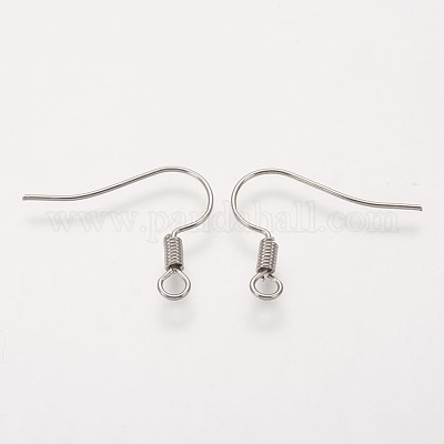 Crochets d'oreille en laiton&nbsp;KK-Q363-P-NF-1