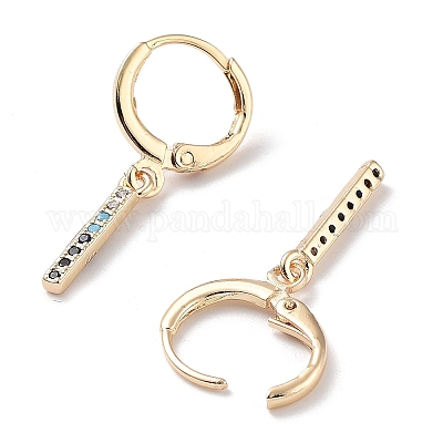 Orecchini etnici strutturati 11 mm - dorato oro fino - Placcati oro - Blu x2 - Perles & Co