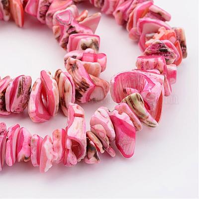 Chapelets de perles en coquillage naturel&nbsp;BSHE-P010-M-1