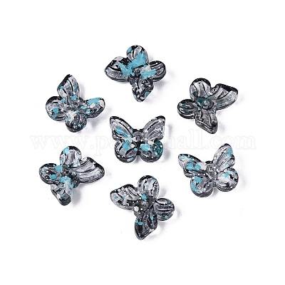 Transparente Picasso-Glasperlen&nbsp;SEED-N012-06F-1