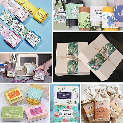 Tag di carta saponosa&nbsp;DIY-WH0399-69U-1