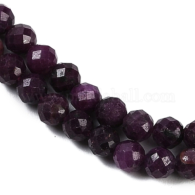 Brins de rubis naturels&nbsp;G-P553-G01-03-1