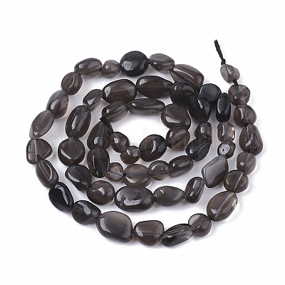 Natürlichen Obsidian Perlen Stränge&nbsp;G-S363-038A-1