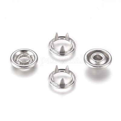 Jeu de douilles à boutons-pression en cuivre&nbsp;KK-WH0033-89P-1
