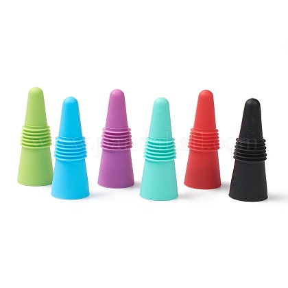 Silicone Wine Bottle Stoppers Sets FIND-B001-01-1