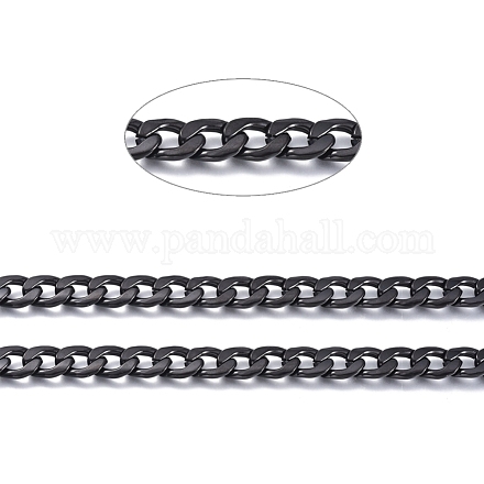 304 cadenas de eslabones cubanos de acero inoxidable CHS-D032-02B-1