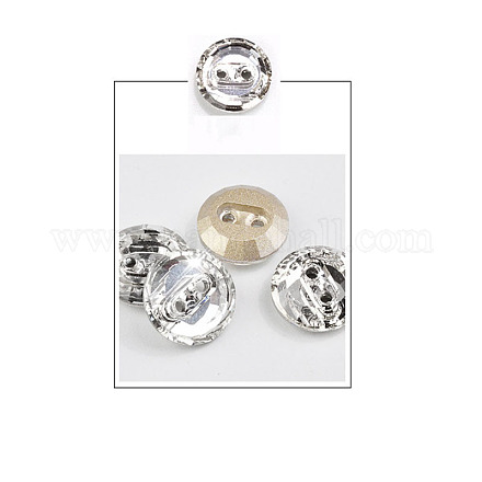 Serie de botones de cristal rhinestone MRMJ-S008-026J-1