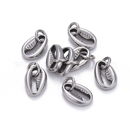304 Stainless Steel Charms STAS-L218-18P-1