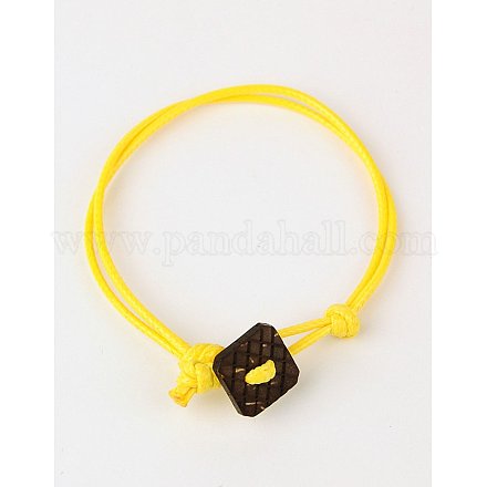 Korean Waxed Polyester Cord Bracelet Making BJEW-JB01121-08-1