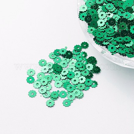 Schmuckzubehör Kunststoff Paillette / Pailletten Perlen PVC-E001-03-YD03-1