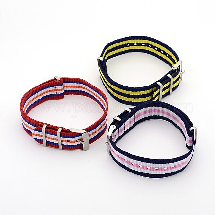 Braided Nylon Thread Bracelets BJEW-F122-M-1