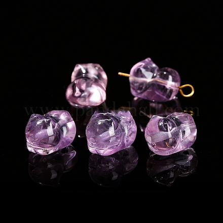 Natürlichen Amethyst Perlen&nbsp;PW-WG32957-02-1